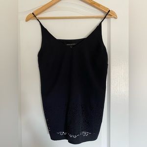Banana Republic navy camisole with cut out detail
